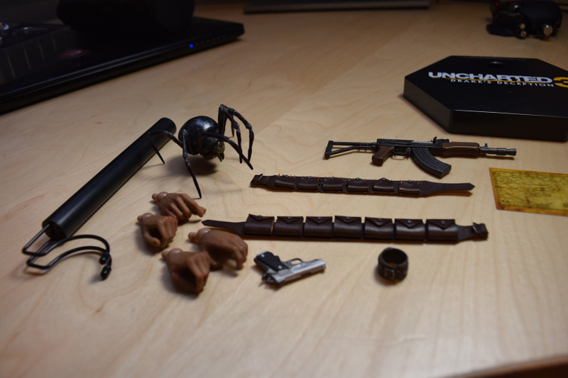 Illustration for article titled 12-Inch Nathan Drake Figure Is... Argh! Spider!
